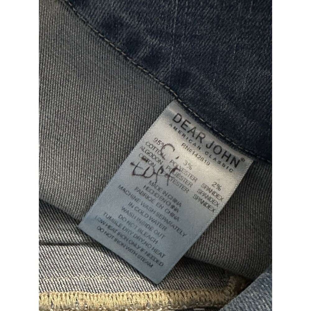 womens jeans dear john size 31 wide leg high rise flare - Picture 5 of 8